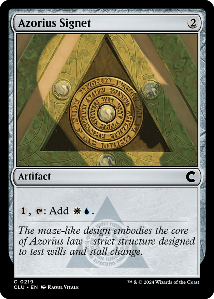 Magic | Azorius Signet [Ravnica: Clue Edition] | The Nerd Merchant