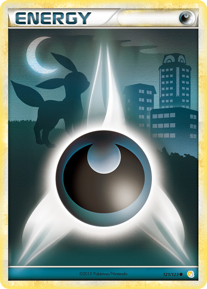 Pokemon | Darkness Energy (121/123) [HeartGold & SoulSilver: Base Set] | The Nerd Merchant