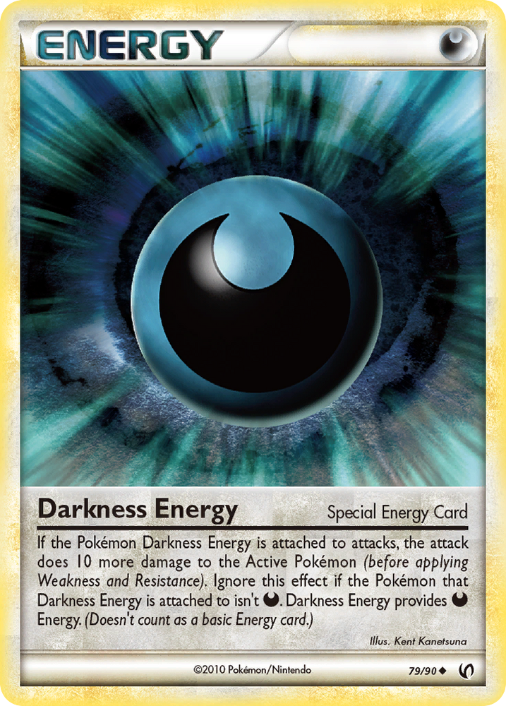 Pokemon | Darkness Energy (79/90) [HeartGold & SoulSilver: Undaunted] | The Nerd Merchant