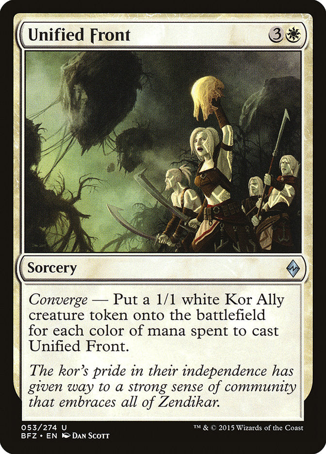 Magic | Unified Front [Battle for Zendikar] | The Nerd Merchant