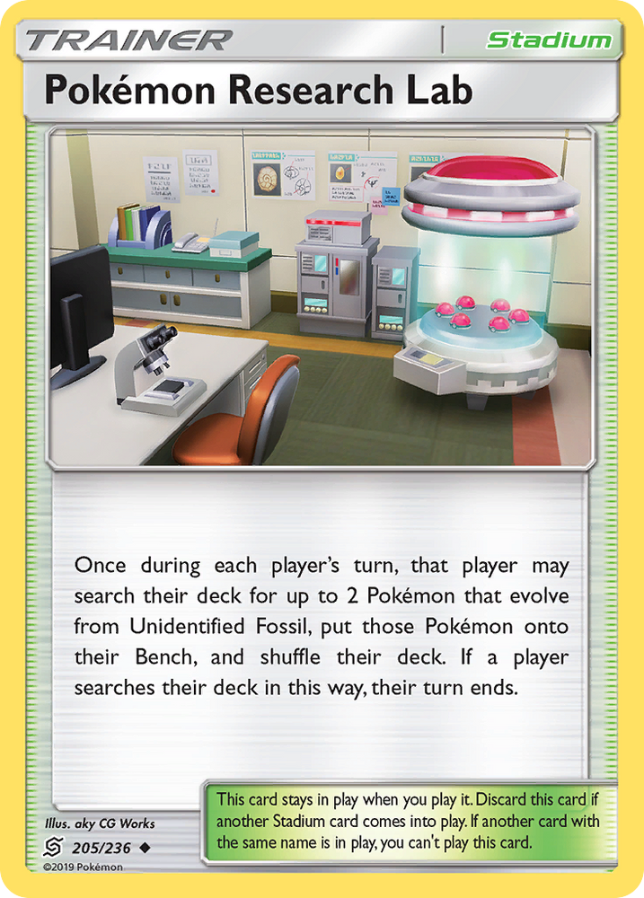 Pokemon | Pokemon Research Lab (205/236) [Sun & Moon: Unified Minds] | The Nerd Merchant