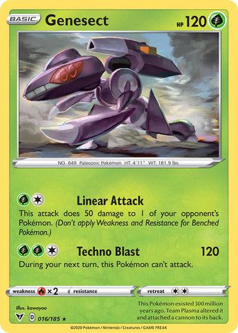 Pokemon | Genesect (016/185) [Sword & Shield: Vivid Voltage] | The Nerd Merchant