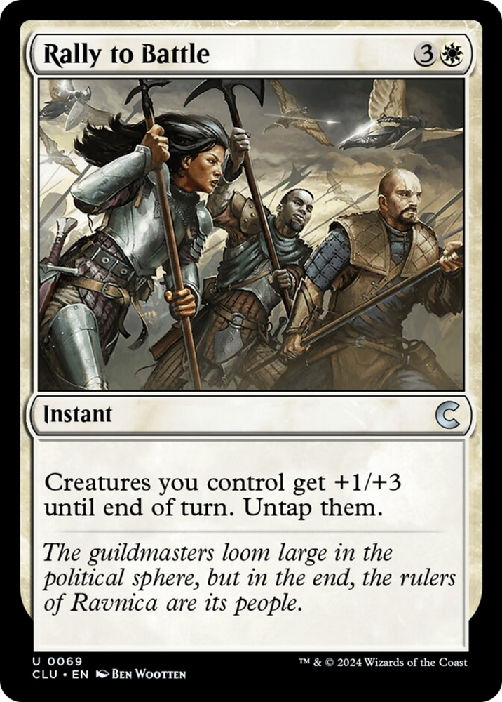 Magic | Rally to Battle [Ravnica: Clue Edition] | The Nerd Merchant