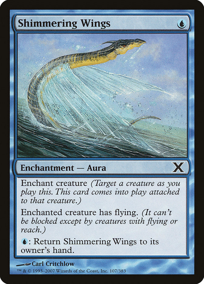 Magic | Shimmering Wings [Tenth Edition] | The Nerd Merchant