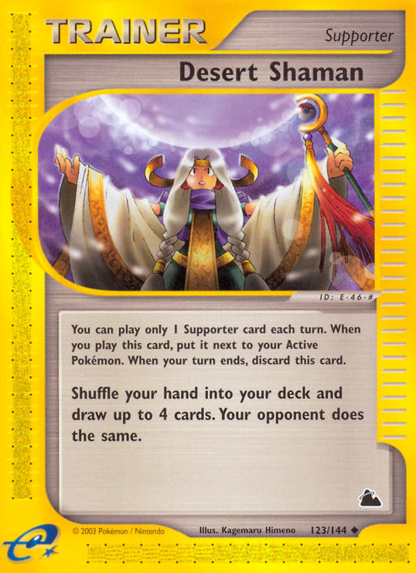 Pokemon | Desert Shaman (123/144) [Skyridge] | The Nerd Merchant