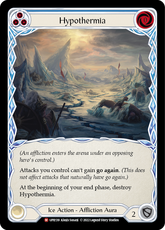 Flesh and Blood TCG | Hypothermia [UPR139] (Uprising)  Rainbow Foil | The Nerd Merchant