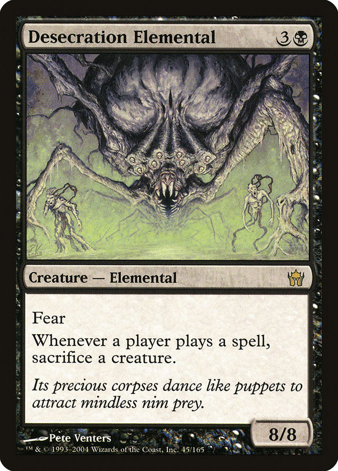 Magic | Desecration Elemental [Fifth Dawn] | The Nerd Merchant