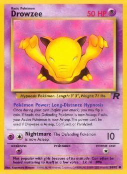 Pokemon | Drowzee (54/82) [Team Rocket Unlimited] | The Nerd Merchant