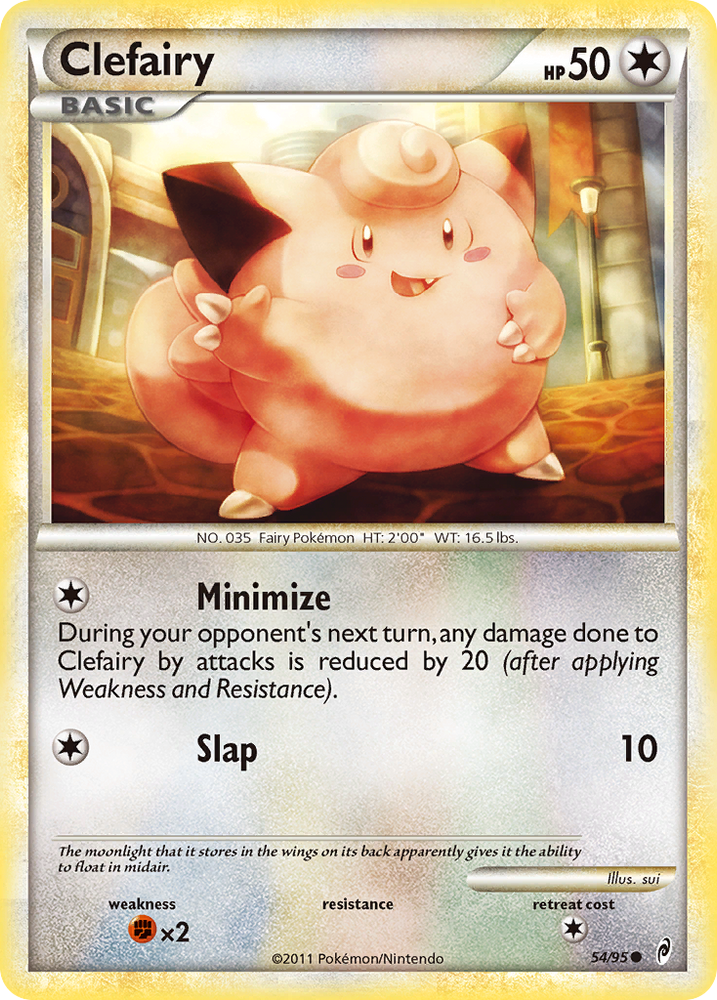 Pokemon | Clefairy (54/95) [HeartGold & SoulSilver: Call of Legends] | The Nerd Merchant