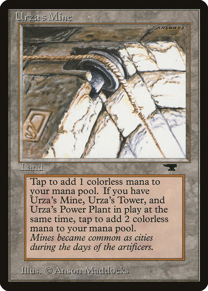 Magic | Urza's Mine (Pulley Embedded in Stone) [Antiquities] | The Nerd Merchant