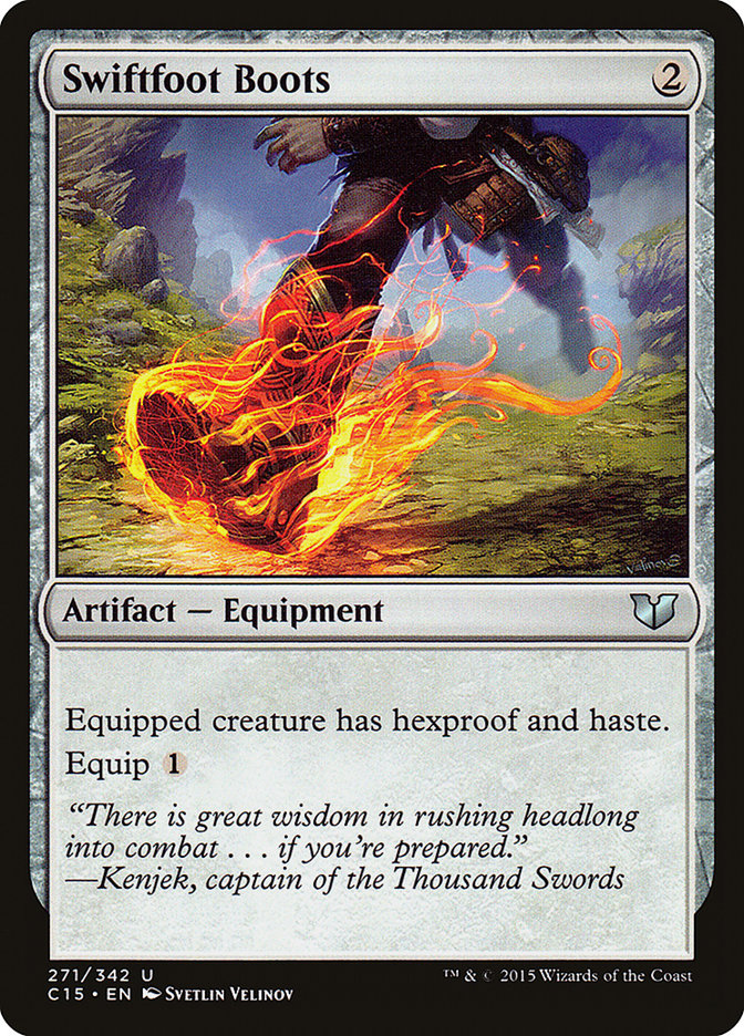 Magic | Swiftfoot Boots [Commander 2015] | The Nerd Merchant