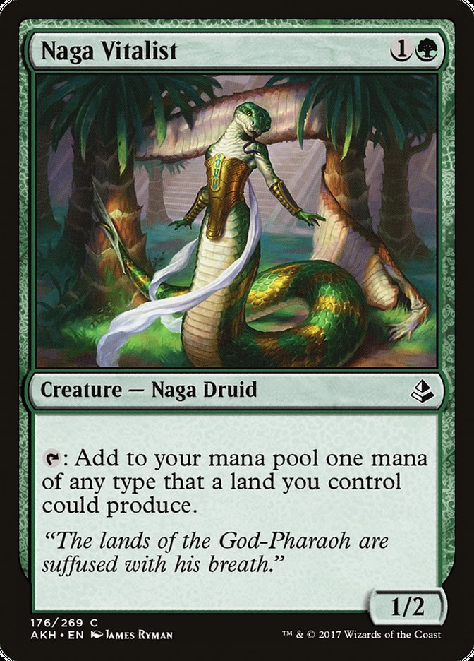 Magic | Naga Vitalist [Amonkhet] | The Nerd Merchant