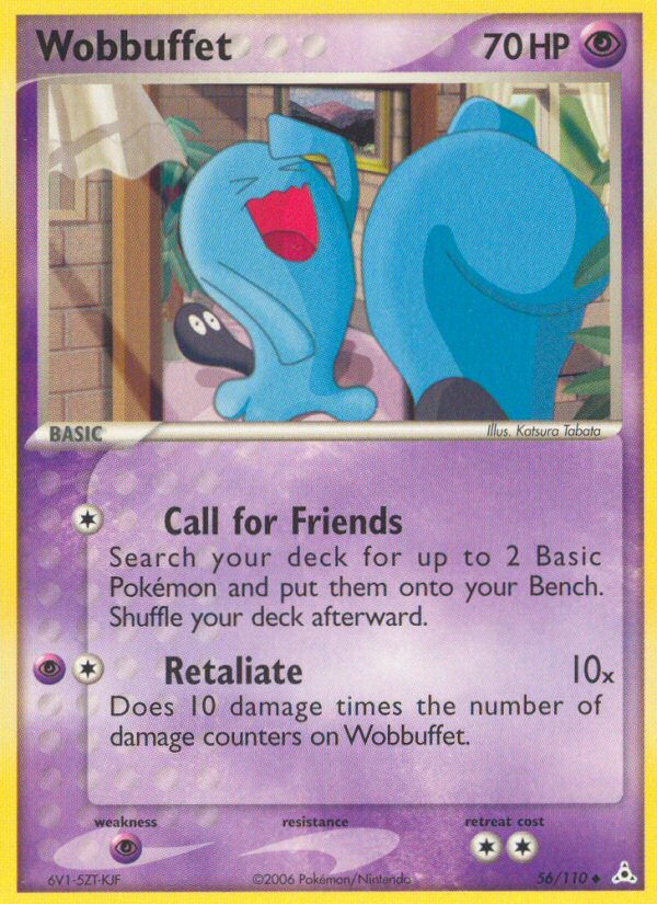 Pokemon | Wobbuffet (56/110) [EX: Holon Phantoms] | The Nerd Merchant