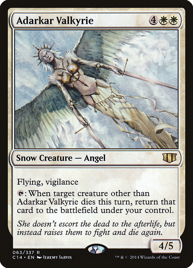Magic | Adarkar Valkyrie [Commander 2014] | The Nerd Merchant