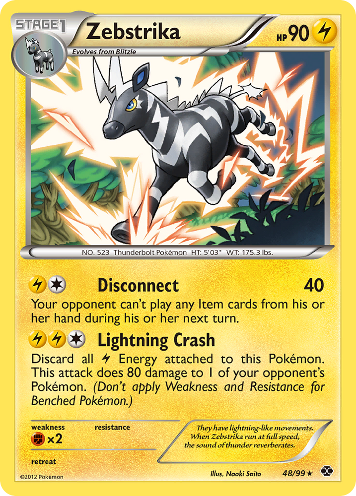 Pokemon | Zebstrika (48/99) [Black & White: Next Destinies] | The Nerd Merchant