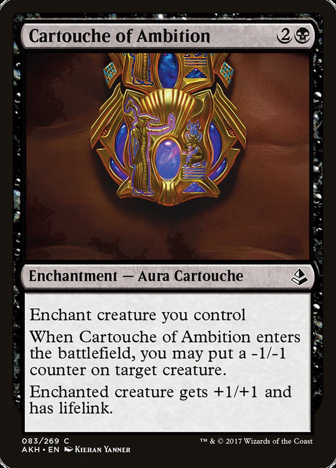 Magic | Cartouche of Ambition [Amonkhet] | The Nerd Merchant