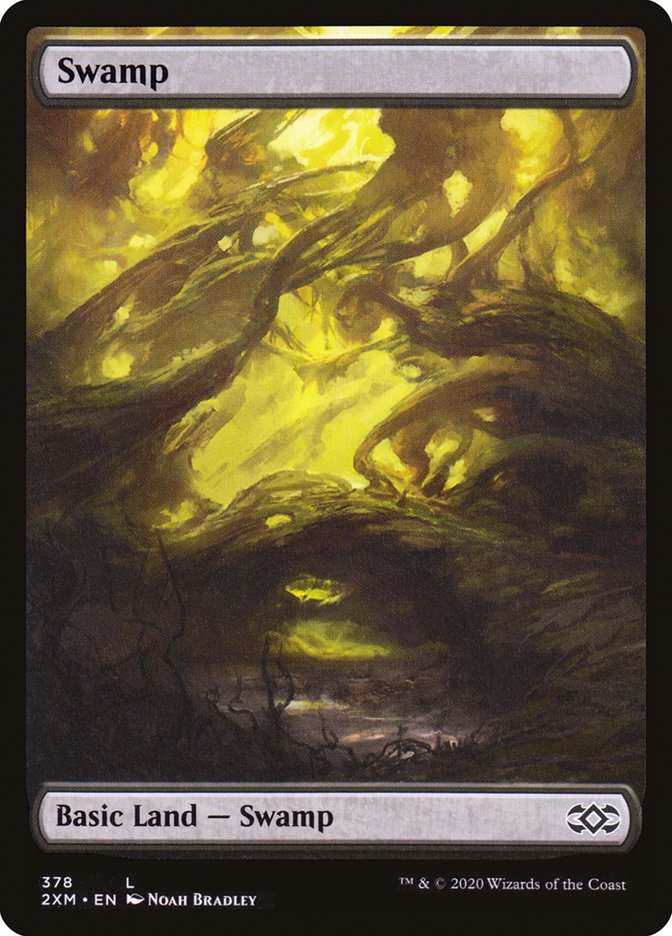 Magic | Swamp (378) [Double Masters] | The Nerd Merchant