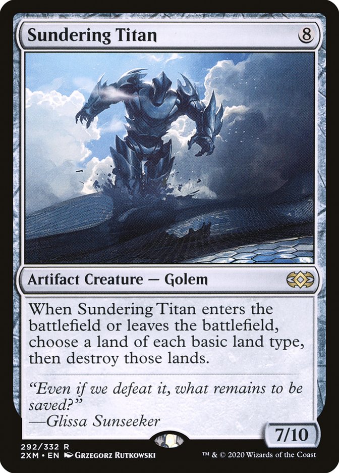 Magic | Sundering Titan [Double Masters] | The Nerd Merchant