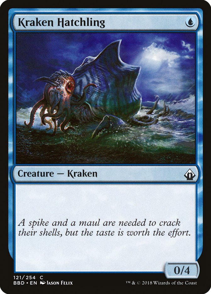 Magic | Kraken Hatchling [Battlebond] | The Nerd Merchant