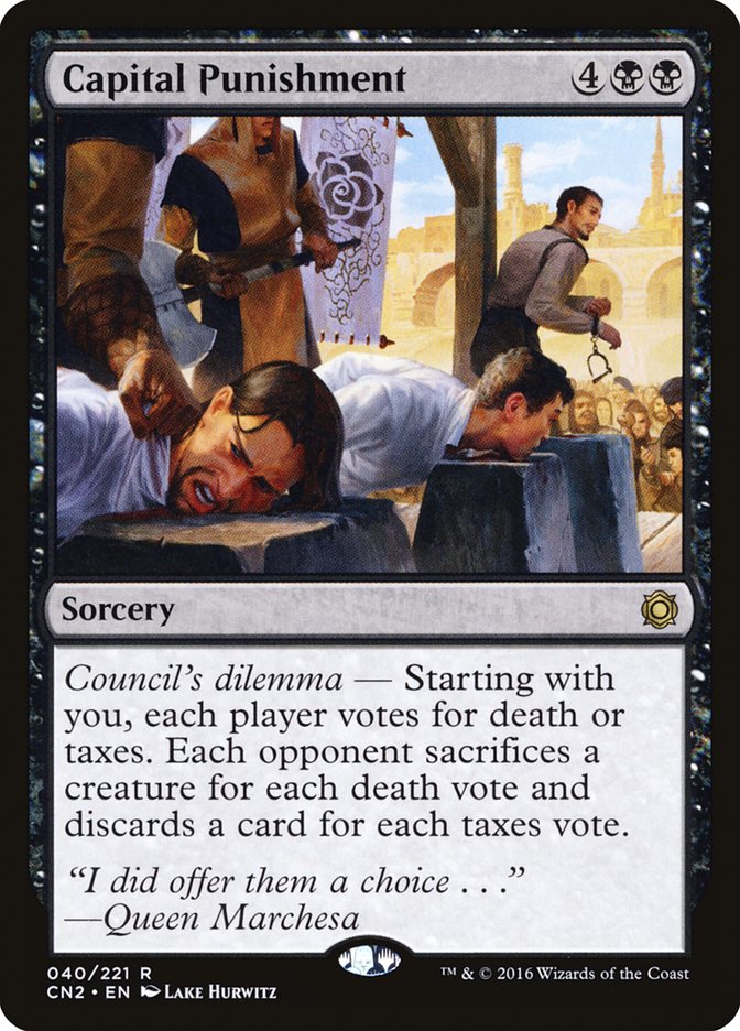 Magic | Capital Punishment [Conspiracy: Take the Crown] | The Nerd Merchant