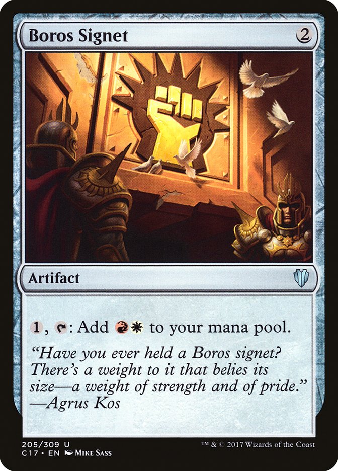 Magic | Boros Signet [Commander 2017] | The Nerd Merchant