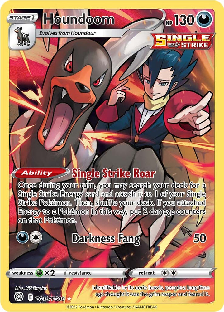 Pokemon | Houndoom (TG10/TG30) [Sword & Shield: Brilliant Stars] | The Nerd Merchant
