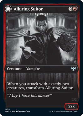 Magic | Alluring Suitor // Deadly Dancer [Innistrad: Double Feature] | The Nerd Merchant