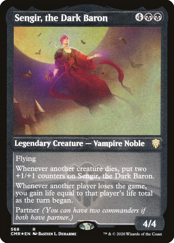 Magic | Sengir, the Dark Baron (Etched) [Commander Legends] | The Nerd Merchant