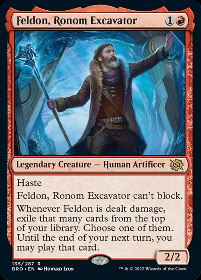 Magic | Feldon, Ronom Excavator [The Brothers' War] | The Nerd Merchant