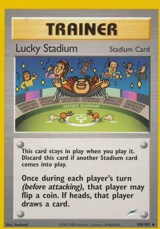 Pokemon | Lucky Stadium (100/105) [Neo Destiny Unlimited] | The Nerd Merchant