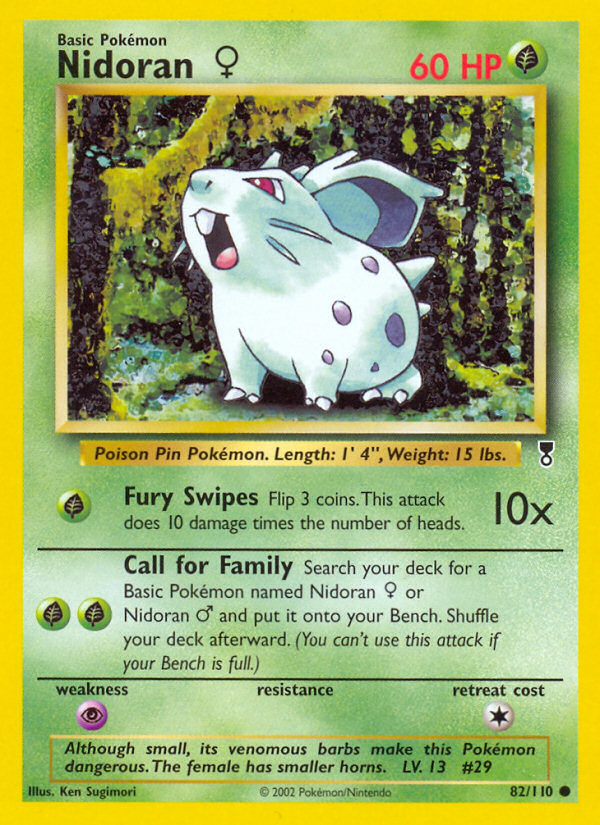 Pokemon | Nidoran (82/110) (Female) [Legendary Collection] | The Nerd Merchant