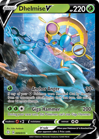 Pokemon | Dhelmise V (009/072) [Sword & Shield: Shining Fates] | The Nerd Merchant