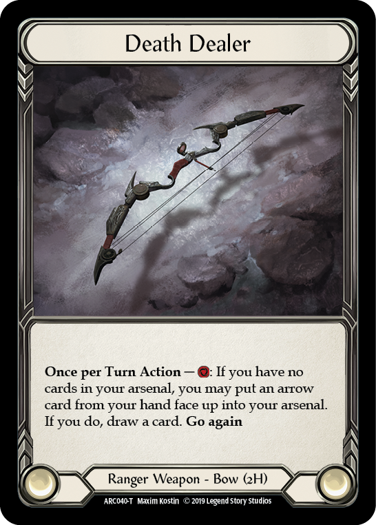 Flesh and Blood TCG | Death Dealer [ARC040-T] (Arcane Rising)  1st Edition Normal | The Nerd Merchant