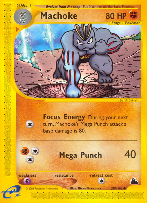 Pokemon | Machoke (38/144) [Skyridge] | The Nerd Merchant