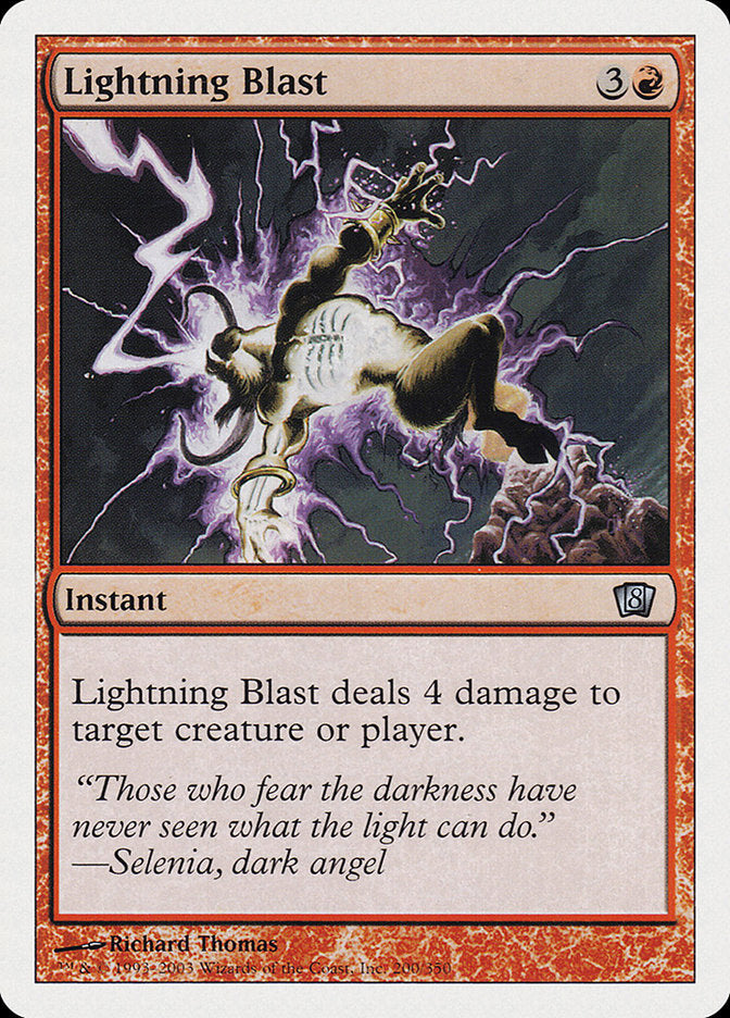 Magic | Lightning Blast [Eighth Edition] | The Nerd Merchant