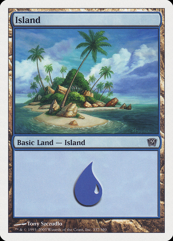 Magic | Island (337) [Ninth Edition] | The Nerd Merchant