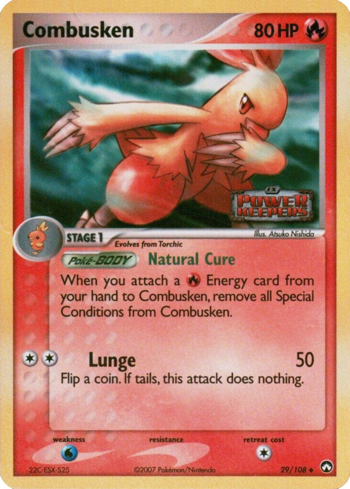 Pokemon | Combusken (29/108) (Stamped) [EX: Power Keepers] | The Nerd Merchant