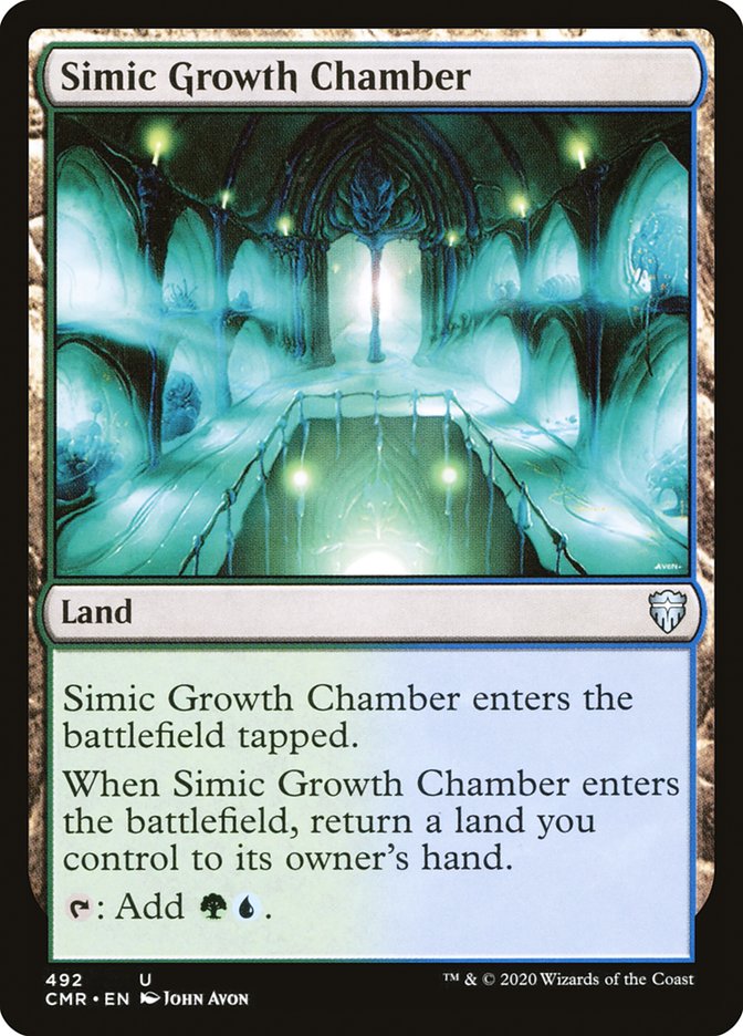 Magic | Simic Growth Chamber [Commander Legends] | The Nerd Merchant