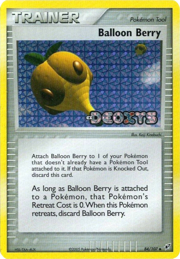 Pokemon | Balloon Berry (84/107) (Stamped) [EX: Deoxys] | The Nerd Merchant