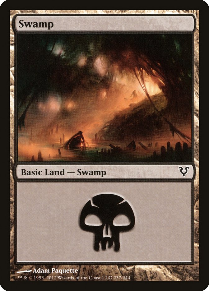 Magic | Swamp (237) [Avacyn Restored] | The Nerd Merchant