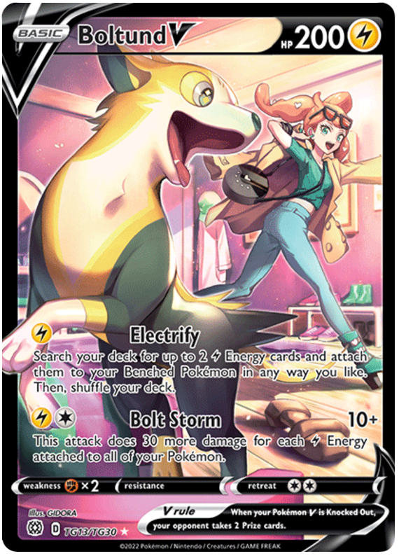 Pokemon | Boltund V (TG13/TG30) [Sword & Shield: Brilliant Stars] | The Nerd Merchant