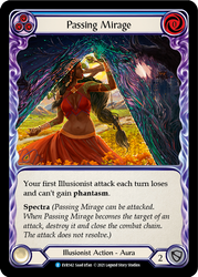 Flesh and Blood TCG | Passing Mirage (Blue) [EVR142] (Everfest)  1st Edition Rainbow Foil | The Nerd Merchant