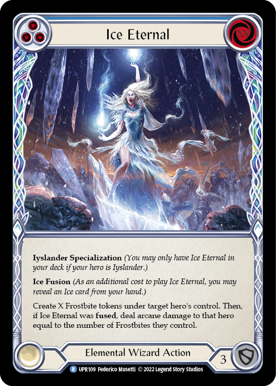 Flesh and Blood TCG | Ice Eternal [UPR109] (Uprising)  Rainbow Foil | The Nerd Merchant
