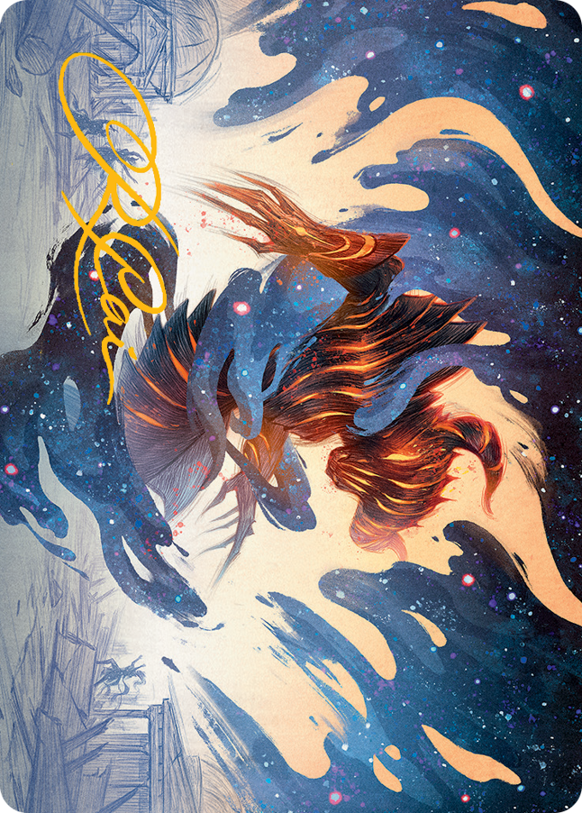Magic | Collective Nightmare Art Card (Gold-Stamped Signature) [March of the Machine Art Series] | The Nerd Merchant