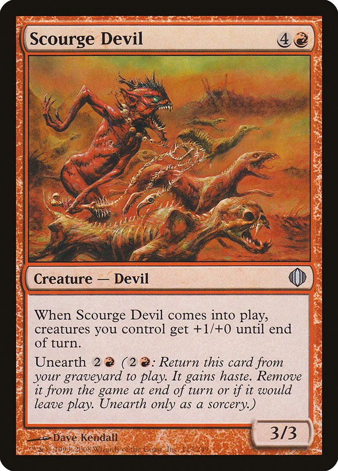 Magic | Scourge Devil [Shards of Alara] | The Nerd Merchant