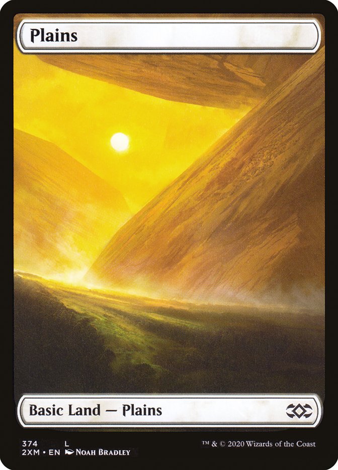 Magic | Plains (374) [Double Masters] | The Nerd Merchant