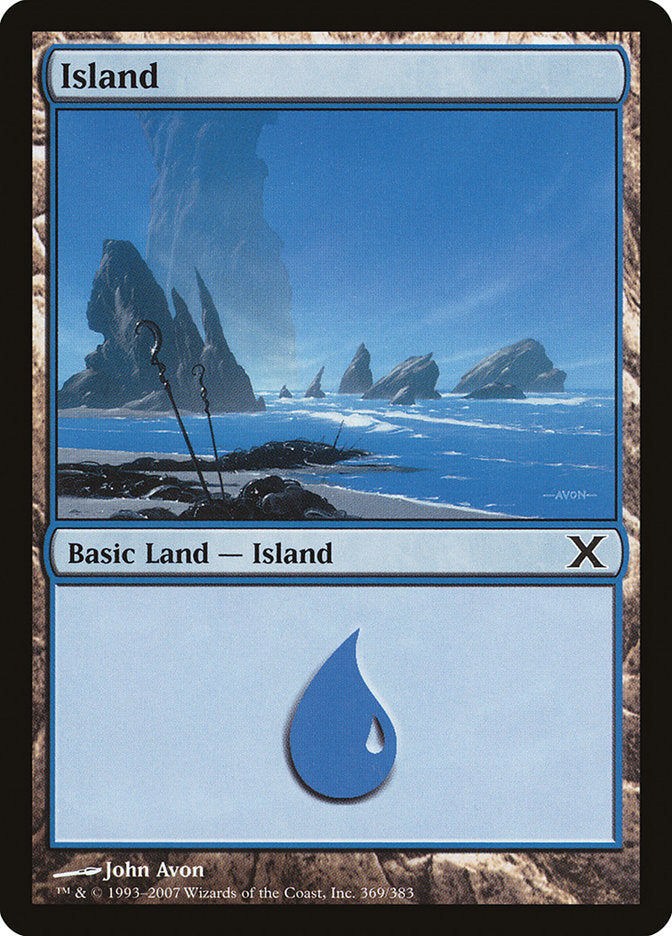 Magic | Island (369) [Tenth Edition] | The Nerd Merchant