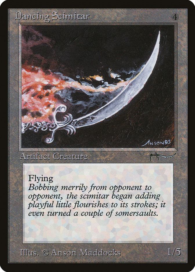 Magic | Dancing Scimitar [Arabian Nights] | The Nerd Merchant