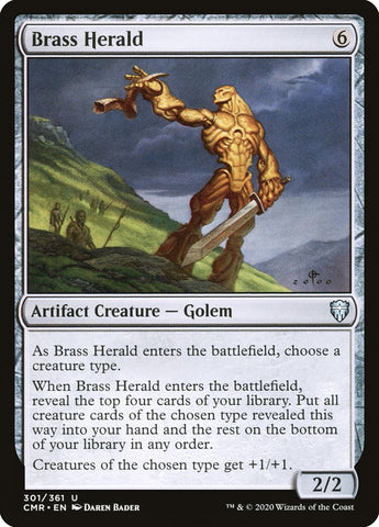 Magic | Brass Herald [Commander Legends] | The Nerd Merchant