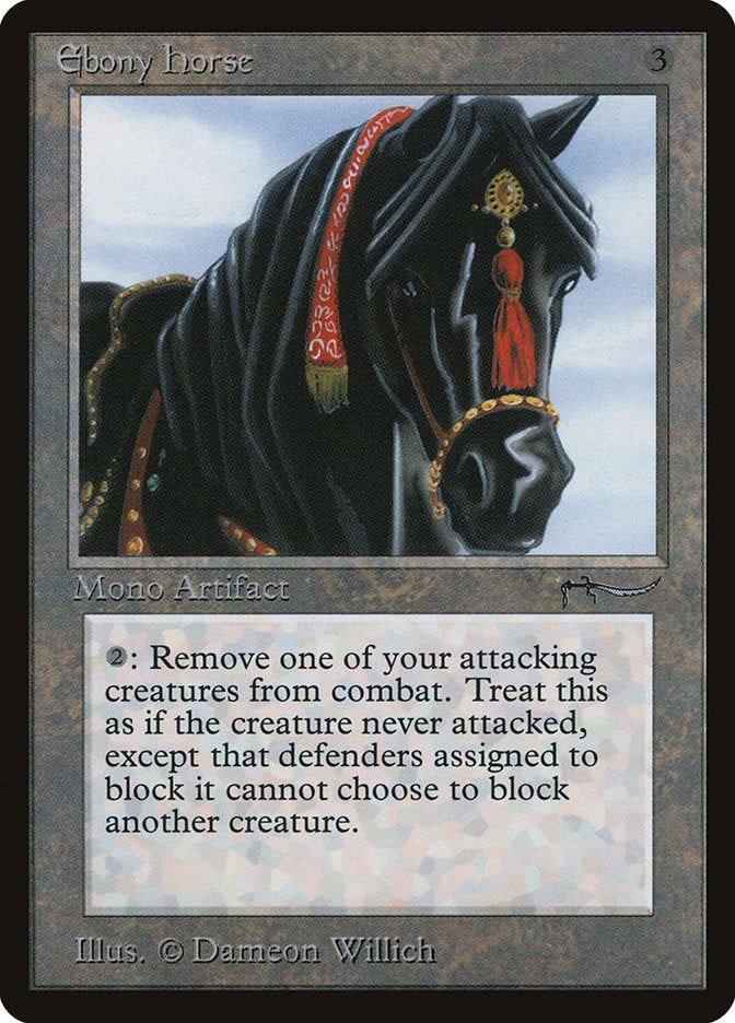 Magic | Ebony Horse [Arabian Nights] | The Nerd Merchant